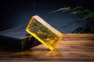 Khối Gạch Thủy Tinh Màu Cho Tủ Trưng Bày Khối Gạch Thủy Tinh Xây Dựng Nóng Chảy Pha Lê Tường Gạch Thủy Tinh Đặc Hình Chữ Nhật Tường - Product Image 3