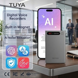 Traducteur vocal IA magnétique 2026, 32 Go, ultra-fin, traduction en temps réel, voix vers texte, précision de 98 %, alliage d'aluminium - Product Image 4