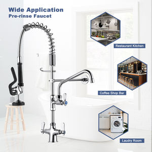 Robinet <span class=keywords><strong>gourmet</strong></span> tendance chaud vanne en laiton robinet de cuisines industrielles pour robinet de pulvérisateur de pré-rinçage de Restaurant - Product Image 3