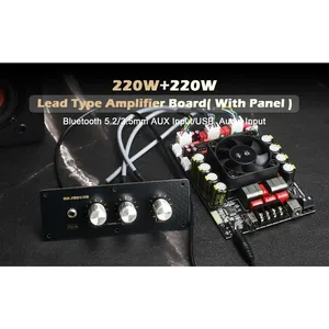 XY-T220H-W 220W*2 lossless BT audio amplifier module stereo pitch and bass adjustment <strong>TPA3251</strong> - Product Image 2
