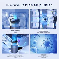 Diffuseur de parfum automatique intelligent haut de gamme pour voiture, éliminateur d'odeurs, diffuseur d'air frais, parfum avec brume nuageuse