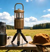 Haut-parleur portable sur trépied, étanche IP67, autonomie de 24h, utilisation en camping, haut-parleurs sans fil pour le camping, les voyages