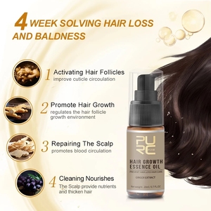 <span class=keywords><strong>Sérum</strong></span> d'huile de croissance des <span class=keywords><strong>cheveux</strong></span> à l'huile de gingembre - Product Image 2
