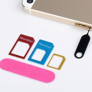 <span class=keywords><strong>5</strong></span> trong 1 Nano & <span class=keywords><strong>Micro</strong></span> tiêu chuẩn thẻ <span class=keywords><strong>Sim</strong></span> <span class=keywords><strong>Adapter</strong></span> chuyển đổi Kit với Eject Pin kim cho <span class=keywords><strong>iPhone</strong></span> Samsung điện thoại di động - Product Image 1