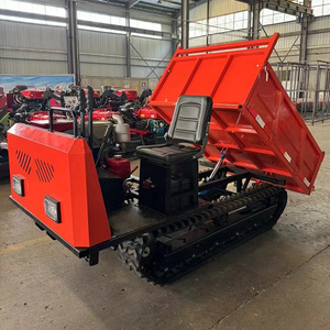 עומס עצמי מסלול מטען משאית 3ton 5ton חורש גן לופח מיני מסלול סריקה מזרק רכב - Product Image 4