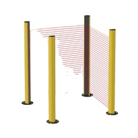 Barrière lumineuse infrarouge économique longue portée pour la protection des machines industrielles