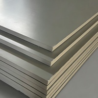 Panneau en mousse phénolique rectangulaire bicolore facile à traiter - Design moderne imperméable pour hôpitaux et écoles