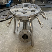 Boîtier de filtre à cartouche en acier inoxydable de qualité alimentaire SS304, résistant à la corrosion, 2000 L/heure, garantie 1 an pour usage industriel