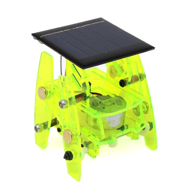 OKYN-G6833  DIY Solar Powered Robot Kit STEM Educational Building Toys for Kids Learning Science Engineering