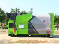Station de compactage de déchets mobiles de 12 mètres cubes, robuste et écologique