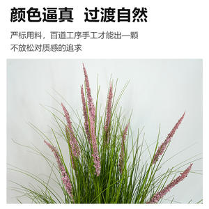 Plantes artificielles de lavande en pot, 100 cm à 200 cm de hauteur, simulation réaliste, pour aménagement extérieur et décoration végétale - Product Image 5