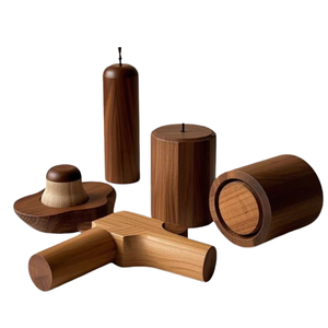 مورد صيني لتصنيع نماذج النماذج الأولية السريعة حسب الطلب، قطع خشبية مصنعة بالخراطة والتفريز والحفر والتجليخ بتقنية التحكم الرقمي بالحاسوب - Product Image 1