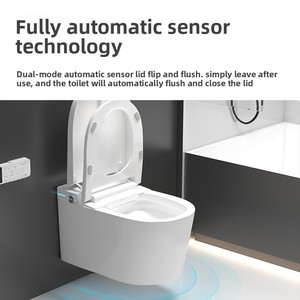 Inodoros Inteligentes con Asientos Calefactables y Control Remoto, Productos Inteligentes para el Hogar Montados en la Pared, Populares en la República Checa - Product Image 4