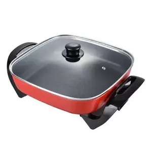 5L Electric Cooker Frying pan non-stick Grill pan