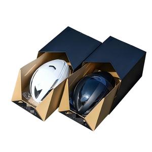 Emballage de casque exquis, boîtes à chapeaux personnalisables, boîtes à casque en carton ondulé, emballage de casque de vélo, portable et pliable. - Product Image 6
