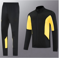 Veste de sport personnalisée de haute qualité avec logo, nouvelle collection 2026, ensemble survêtement de football (haut et pantalon) pour homme