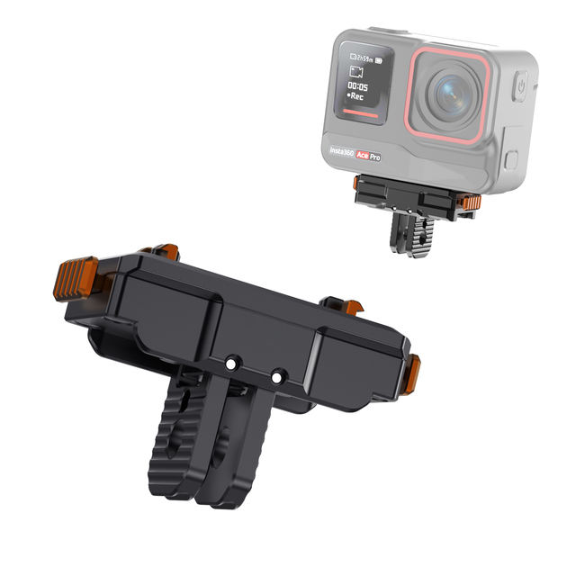 Tokdance Durable Universal Quick Release Adapter Aluminum Alloy Vlogging Mount for Insta360 Action & Sports Camera