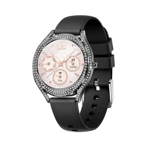 2024 New V66 Smart Watch For Ladies Women AMOLED Wrist Luxury Watches Outdoor Tracker BT Calling Smartwatch