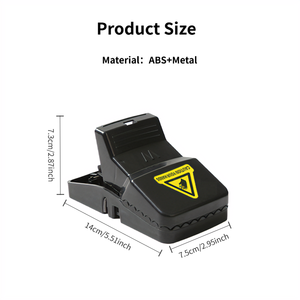 Trampa para Ratones Automática Reforzada con Metal de Gran Tamaño y Alta Resistencia con Barra Transversal Reforzada con Alambre para Fábrica o Almacén - Product Image 2