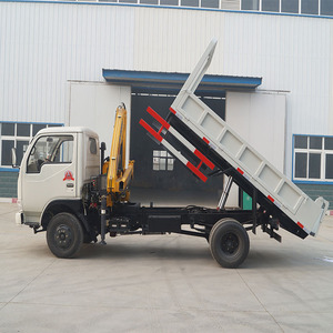 <span class=keywords><strong>Grue</strong></span> montée sur camionnette DONGFEGN <span class=keywords><strong>4x2</strong></span> RHD avec <span class=keywords><strong>benne</strong></span> basculante, fabricant de camions à <span class=keywords><strong>benne</strong></span> basculante avec <span class=keywords><strong>grue</strong></span> à vendre - Product Image 5
