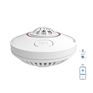 Détecteur <span class=keywords><strong>de</strong></span> chaleur sans fil intelligent Tuya 2,4 GHz WIFI avec application mobile Smart Life, alarme avec batterie <span class=keywords><strong>de</strong></span> 7 ans, sécurité pour la maison et <span class=keywords><strong>l</strong></span>'usine - Product Image 5