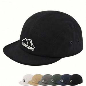 Casquette de sport d'extérieur à séchage rapide de haute qualité, visière plate, nouvelle casquette snapback originale à 6 panneaux, broderie 3D personnalisée, formelle, quatre saisons - Product Image 1