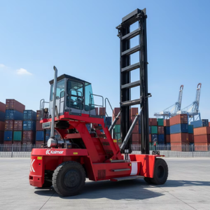 Manipulador de contenedores vacíos Kalmar original de Suecia, capacidad de 8 toneladas, en venta. Manipulador de contenedores Kalmar usado con elevación lateral para contenedores cargados. - Product Image 1