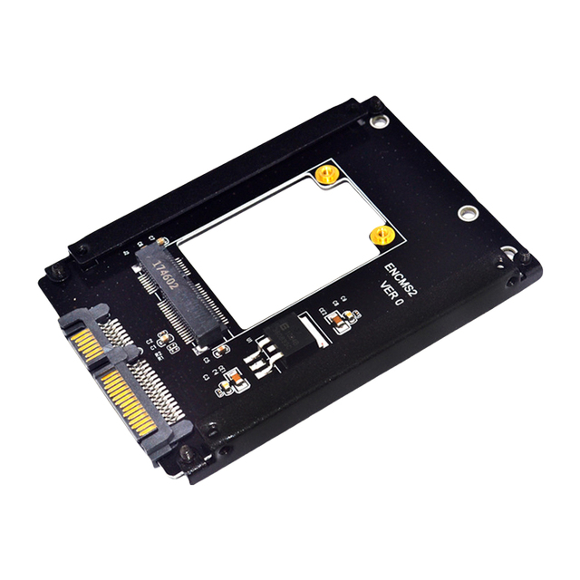 Desktop SATA3.0 SSD Expansion Adapter Card MSATA to SATA6Gbps Used MiniSATA to for SATA Adapter Card