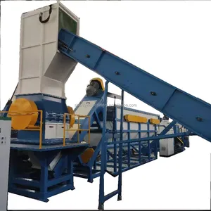 pe pp plastic film bag Crushing and washing recycling production line