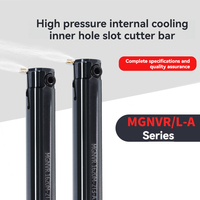 Barre de coupe à fente CNC à refroidissement interne série MGNVR/L-A APKT604 MGMN150/200/250/300/400/500/600 avec revêtement PVD, personnalisable OEM