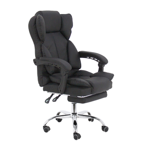 Chaise de bureau de direction moderne pivotante à dossier moyen, en cuir PU de luxe, réglable en hauteur, prix de gros - Product Image 1