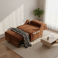 Canapé-lit convertible en mousse pliable pour salon, vente chaude