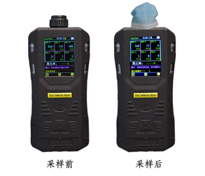 Détecteur portable multi-gaz à pompe interne pour la détection de 6 particules, compteur de particules de poussière PM0.3 PM0.5 PM1 PM2.5 PM5.0 PM10 - Product Image 2