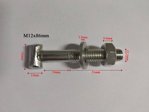 Cổ Phiếu Bán Nóng Giàn Giáo Kẹp Bolt Và Nut M14 - Product Image 2