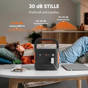 Offre Spéciale : Centrale Électrique Portable <span class=keywords><strong>Jackery</strong></span> E2000 V2 2000W avec Batterie LiFePO4 MPPT et Onde Sinusoïdale Pure, Norme UE - Product Image 5