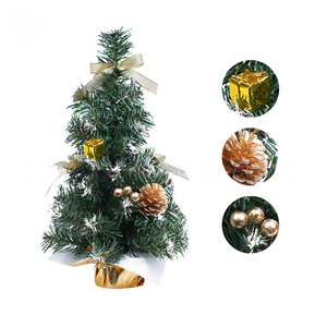 Cây Giáng Sinh Giáng Sinh Trang Trí Máy Tính Để Bàn Trang Trí 20/30/40Cm Vàng Bạc Giáng Sinh Trang Trí Cây - Product Image 4