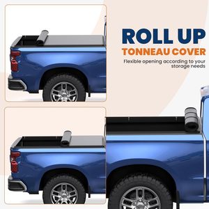 Éxito de Ventas en Accesorios para Ford Pickup: Cubierta de Lona Suave Enrollable para Caja de Camioneta para F150, Ranger, <span class=keywords><strong>Fiat</strong></span> <span class=keywords><strong>Strada</strong></span> e Isuzu Dmax - Product Image 2