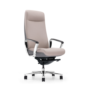 Chaise de bureau en cuir de direction, confortable et durable, relaxante pour le corps, avec accoudoirs, très vendue - Product Image 1