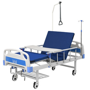 Lit médical manuel DY-A01 avec manivelle et poignées de rééducation pour usage hospitalier - Product Image 1