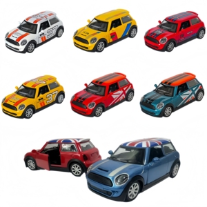 <strong>Mini</strong> <strong>Cooper</strong> Classic Diecast Metal Alloy Model <strong>Car</strong> High Simulation Pull Back Collection - Product Image 3