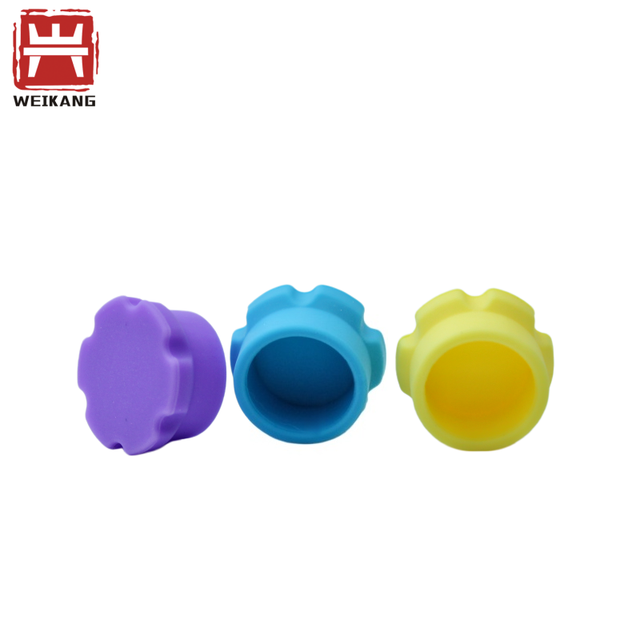 Reusable Silicone Cover Silicone Insulin Vial Cap Dustproof Protective Cap for Lab Glass Injection Vials