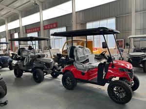 WELIFTRICH Бесплатная доставка: Гольф-кар с увеличенным клиренсом, 4-местный, 2+2 пассажира - Product Image 2