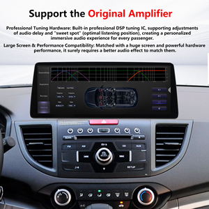 Radio para Auto con Pantalla de Audio y Video, Reproductor de DVD, Android 14, Cristal 850, <span class=keywords><strong>16</strong></span>+512GB, para <span class=keywords><strong>HONDA</strong></span> <span class=keywords><strong>CRV</strong></span> 2012-2016 - Product Image 6