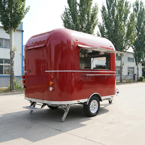 Remorque mobile pour café et glaces, avec cuisine complète, construction en aluminium et fibre de verre, pour utilisation en restauration rapide - Product Image 4