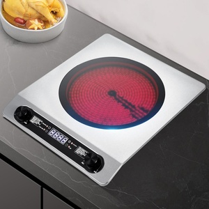 Newly Launched 3500W Double-knob Induction <strong>Cooker</strong>, Concave Surface, Five-level Adjustment, <strong>Timer</strong> and Temperature Setting - Product Image 4
