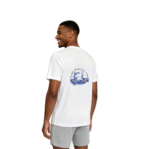 T-shirt en polyester pour homme, séchage rapide, course à pied, évacuation de l'humidité, t-shirt promotionnel, vente en gros personnalisée - Product Image 1