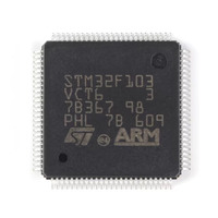 Microcontrolador MCU STM32F103VCT6 LQFP-100 ARM Cortex-M3 de 32 bits, nuevo y original