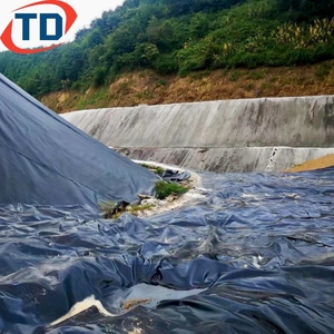 Màng đất đổ bassin hồ lót 0.75mm 1mm 1.5mm 2mm HDPE <span class=keywords><strong>LDPE</strong></span> geomembrana cho các trang trại cá đập lót ao lót 45mil - Product Image 3