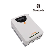 Controlador de Carga Solar MPPT Lumiax MC6015 60A 12V-48V Entrada Máxima de PV 150V Alta Eficiencia Bluetooth Protección IP32 750W-3000W