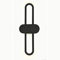 Lampu Dinding LED, lampu tembok minimalis bentuk Oval untuk latar belakang ruang tamu, Kamar Tidur